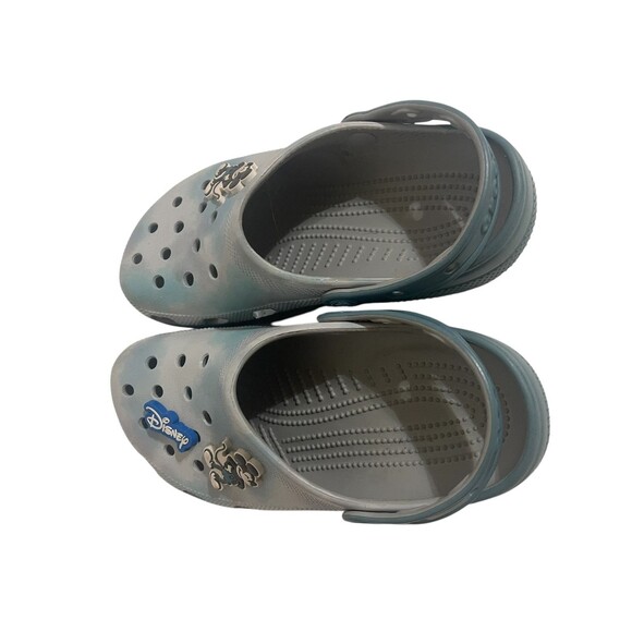 Disney Park Mickey Mouse Tie-Dye Blue Crocs Clogs Adult M6/W8 - Picture 3 of 16